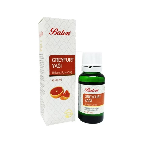 Balen Doğal Greyfurt Yağı 20 ml