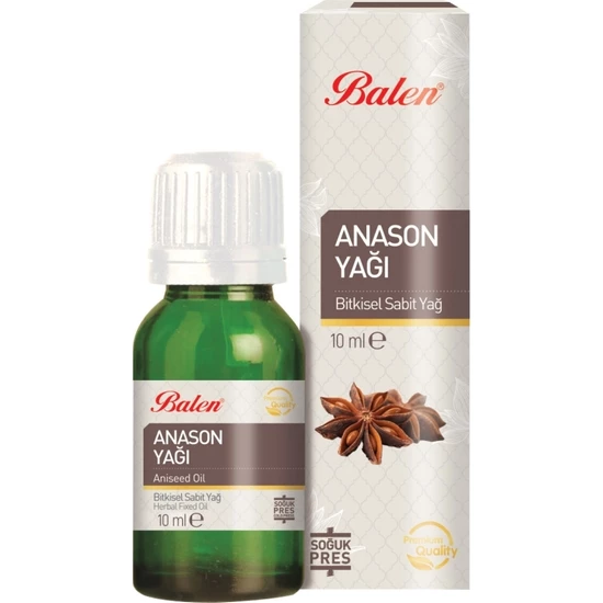 Balen Anason Yağı (Soğuk Pres) 10 ml