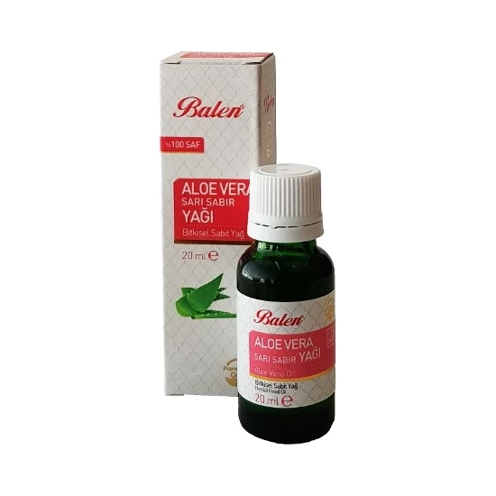 Balen Aloe Vera (Sarı Sabır) Yağı 20 ml