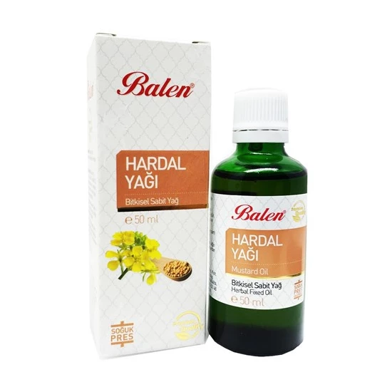 Balen Doğal Hardal Yağı 50 Ml