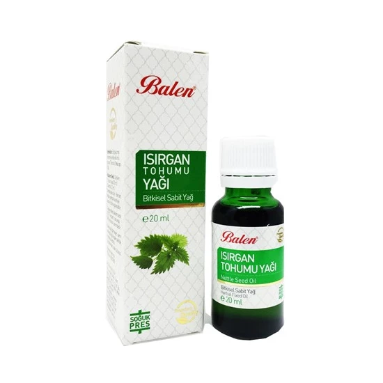 Balen Doğal Isırgan Tohumu Yağı 20 Ml