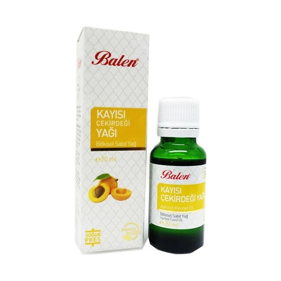 Balen Doğal Kayısı Çekirdeği Yağı 20 ml